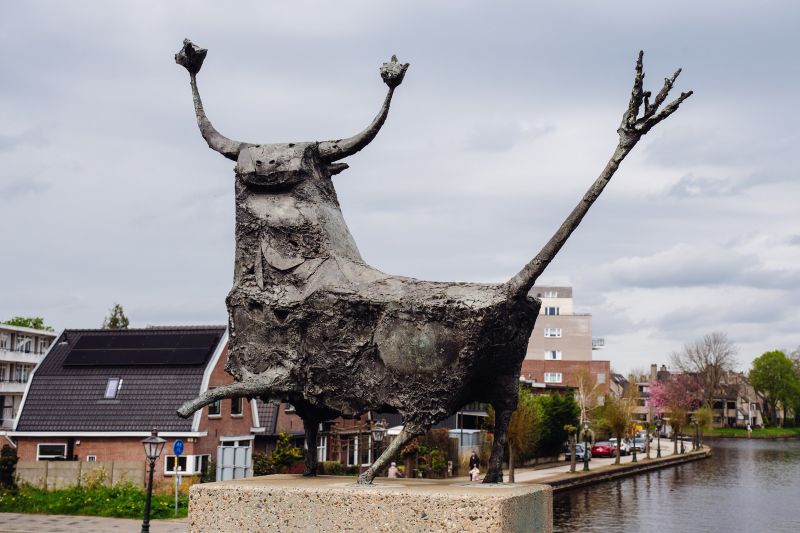 Beeld van een stier